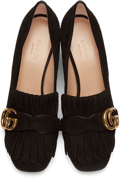 gucci marmont fringed suede loafers|Gucci loafers nordstrom.